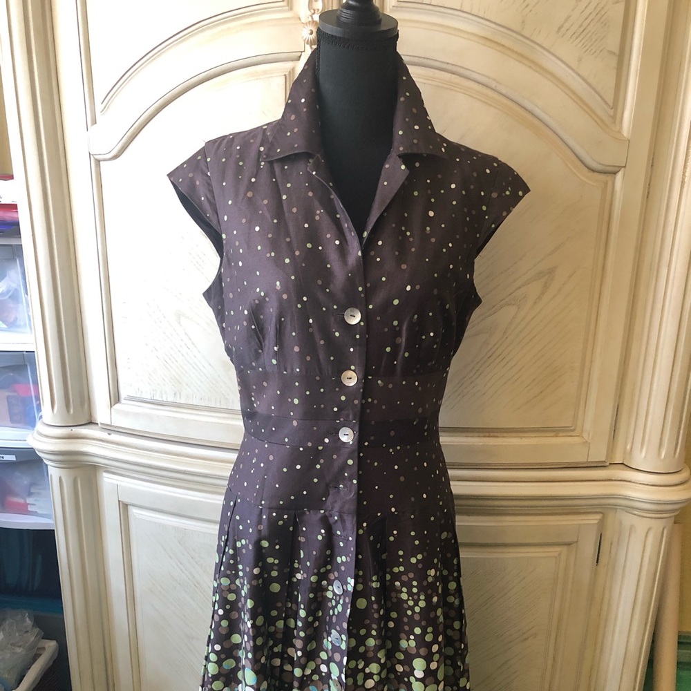 Dress Barn Polka Dot Dress